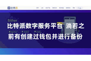 比特派数字服务平台  淌若之前有创建过钱包并进行备份